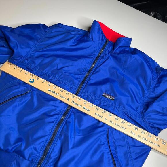 vintage patagonia 90s snap-t full zip jacket pants set blue red fleece usa - Picture 13 of 15